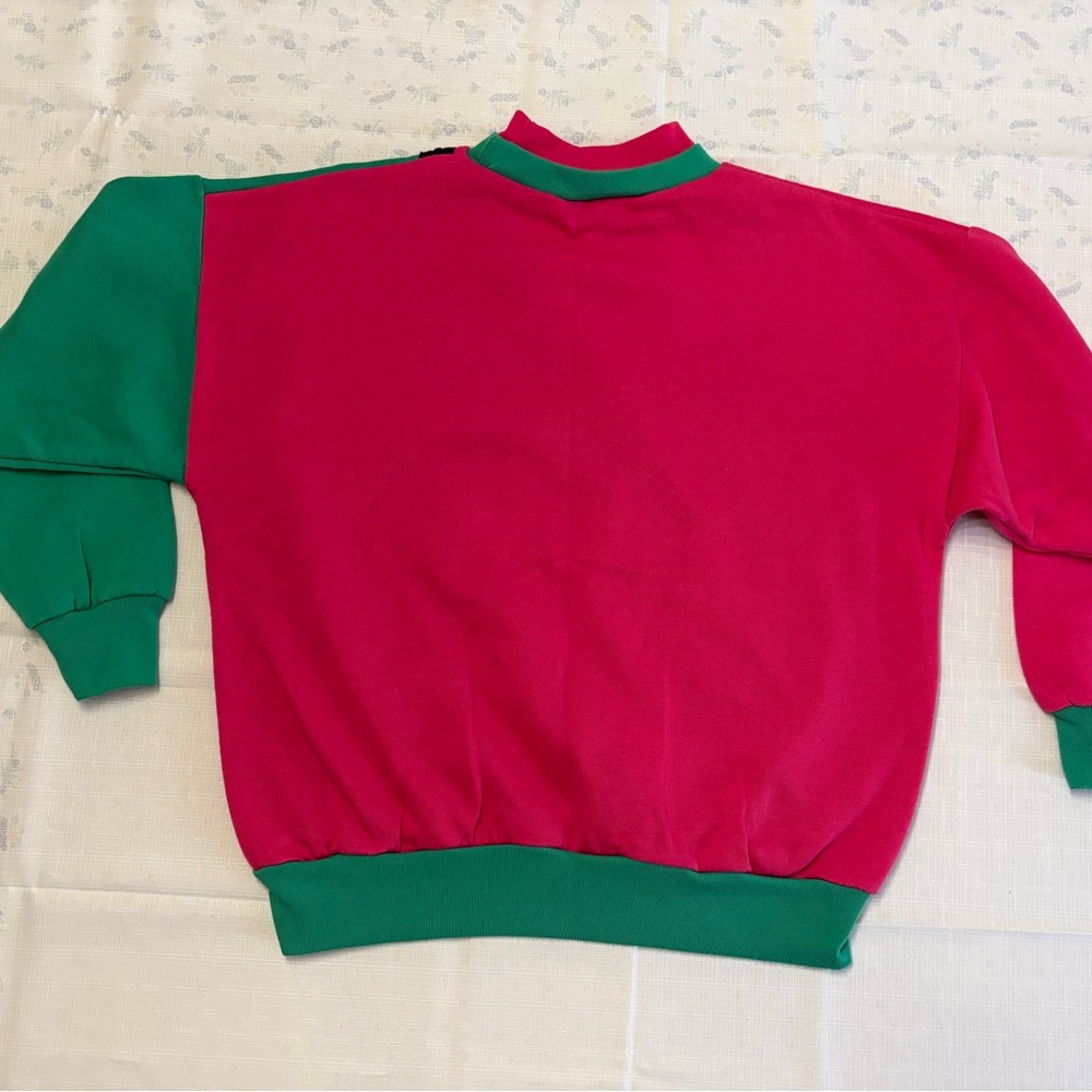 Vintage Colorblock Crewneck Sweatshirt - Picture 9 of 9
